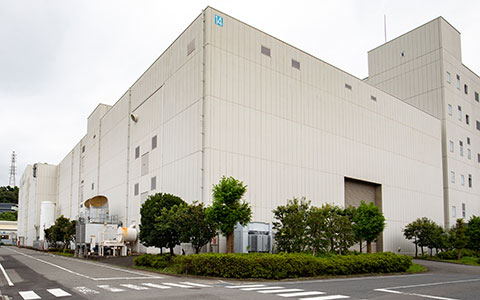 鎌倉製作所の衛星生産棟
